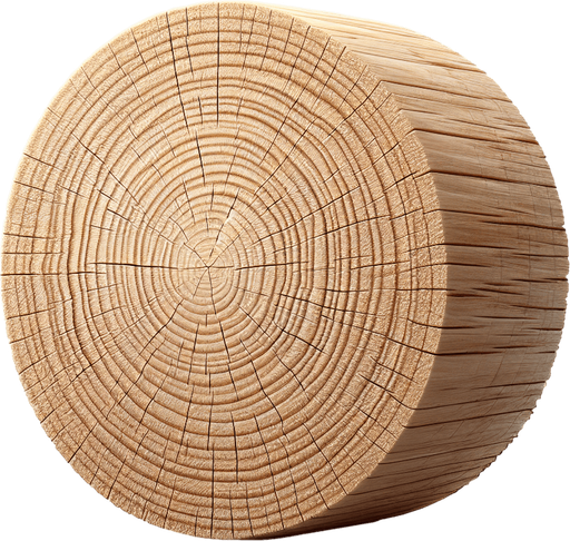 raw piece of wood.
Single Game Texture.  In-Game asset.  2d.  Blank background.  High contrast.  No shadows