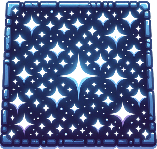 sparkle.
Single Game Texture. In-Game asset. 2d. Blank background. High contrast. No shadows.