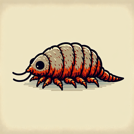 a flea.
Single Game Texture. In-Game asset. 2d. Blank background. High contrast. No shadows.