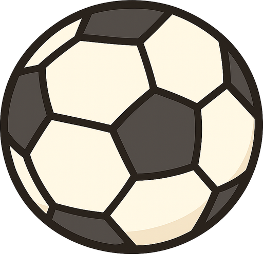 football ball
. No background. Transparent background. Blank background. No shadows. 2d. In-Game asset. flat