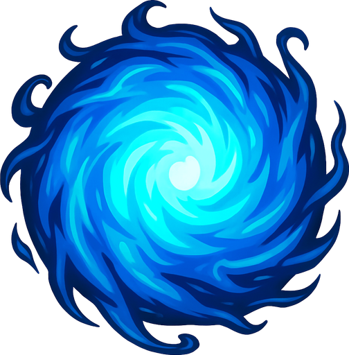 Airball of dragon shout. sphere. HD colors..
In-Game asset.  2d.  High contrast.  No shadows