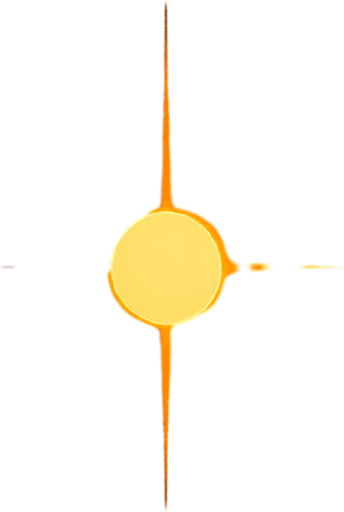 only the sorce of the light