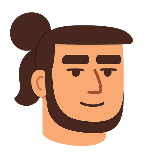 topuzlu saçlı 
adam . No background. Transparent background. Blank background. No shadows. 2d. In-Game asset. flat