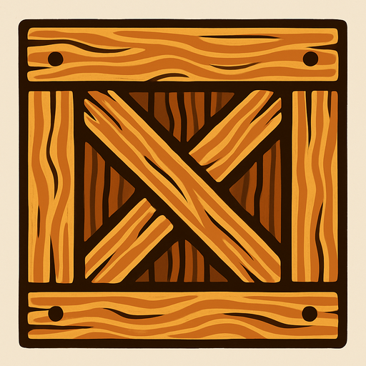 Ahşap tema.
In-Game asset.  2d.  High contrast.  No shadows