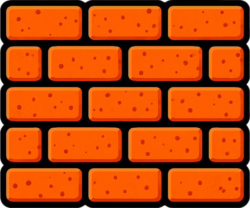 briks.
In-Game asset.  2d.  High contrast.  No shadows