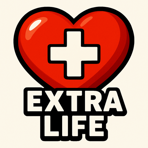 Vida extra, algo realista.
In-Game asset.  2d.  High contrast.  No shadows