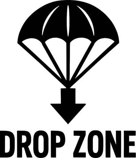 dropZone.
2d.  High contrast.  No shadows