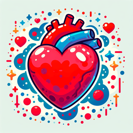 cartoon life heart.
Single Game Texture.  In-Game asset.  2d.  Blank background.  High contrast.  No shadows