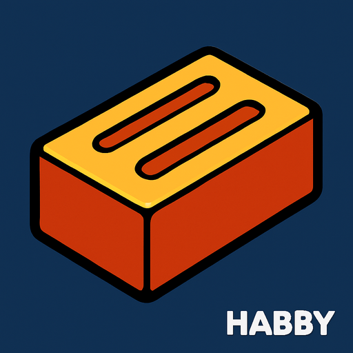 Survivor.io style 2D brick made by HABBY PTE. LTD..
In-Game asset.  2d.  High contrast.  No shadows