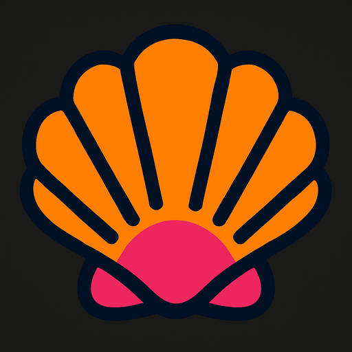 shell.
In-Game asset.  2d.  High contrast.  No shadows