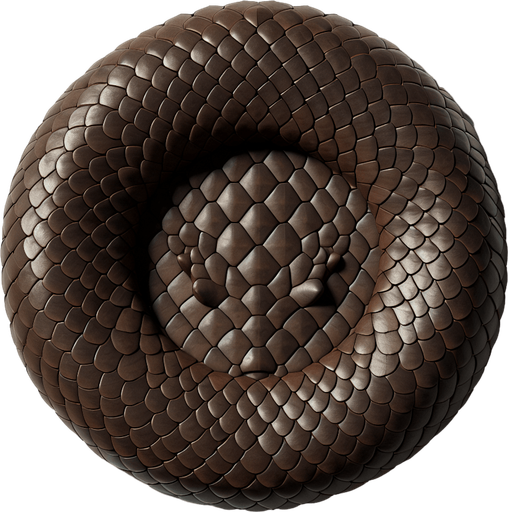 Single, Anaconda snake head segment. Seen from above.
Single Game Texture. In-Game asset. 2d. Blank background. High contrast. No shadows.