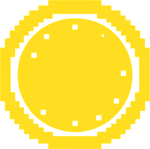 fill the circle with yellow colour