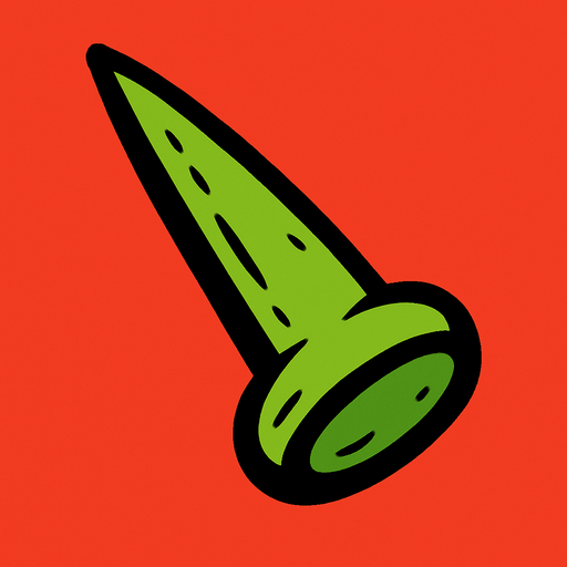 spike.
In-Game asset.  2d.  High contrast.  No shadows