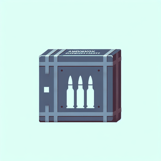 A simle ammionitins pack.
Single Game Texture.  In-Game asset.  2d.  Blank background.  High contrast.  No shadows
