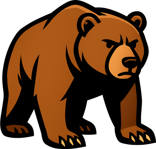 ayı.
In-Game asset.  2d.  High contrast.  No shadows