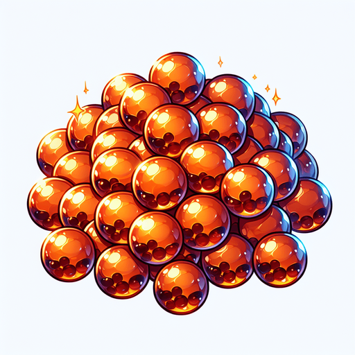 boba pearls, pile, no cup, shiny anime
Single Game Texture. In-Game asset. 2d. Blank background. High contrast. No shadows.