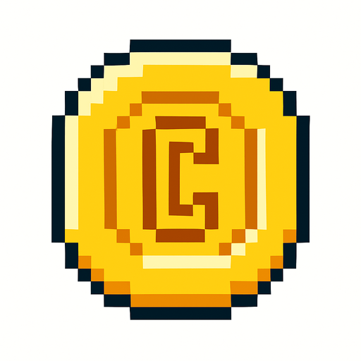 moneda de flappy bird.
In-Game asset.  2d.  High contrast.  No shadows