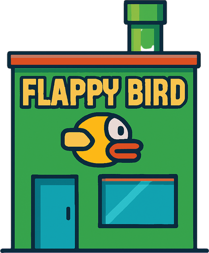Make it flapy bird building.
2d.  No shadows