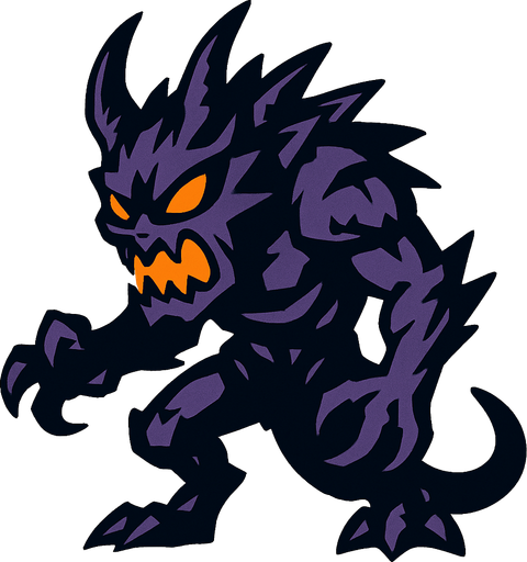 Enemy.
In-Game asset.  2d.  High contrast.  No shadows