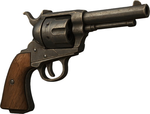 old 6-shooter pistol.
In-Game asset