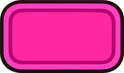 pink button.
In-Game asset.  2d.  High contrast.  No shadows
