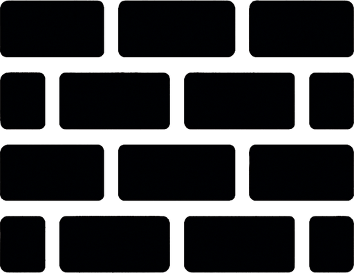 wall icon game.
In-Game asset.  2d.  High contrast.  No shadows