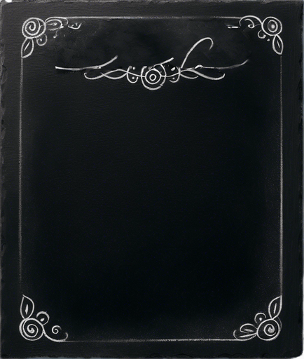 Text "ROOKIE BREW" handwritten in chalk