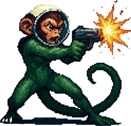attacking with gun