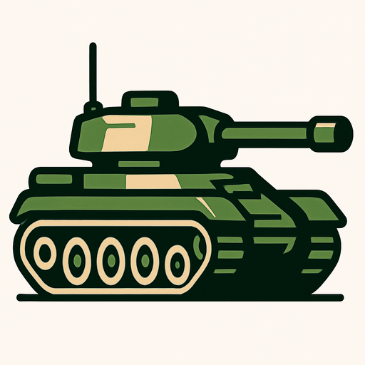 tank.
In-Game asset.  2d.  High contrast.  No shadows