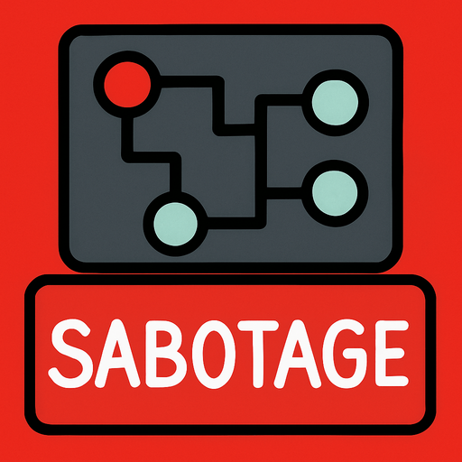 among us sabotageConnectionsButton.
In-Game asset.  2d.  High contrast.  No shadows