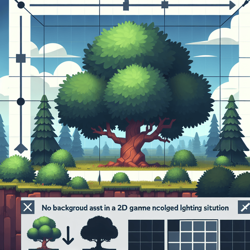 tree.
Single Game Texture. In-Game asset. 2d. Blank background. High contrast. No shadows.