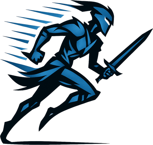fast and slim warrior to represent speed.
In-Game asset.  2d.  High contrast.  No shadows