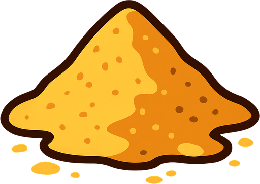 sand.
In-Game asset.  2d.  High contrast.  No shadows