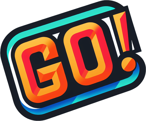 A big text "Go!".