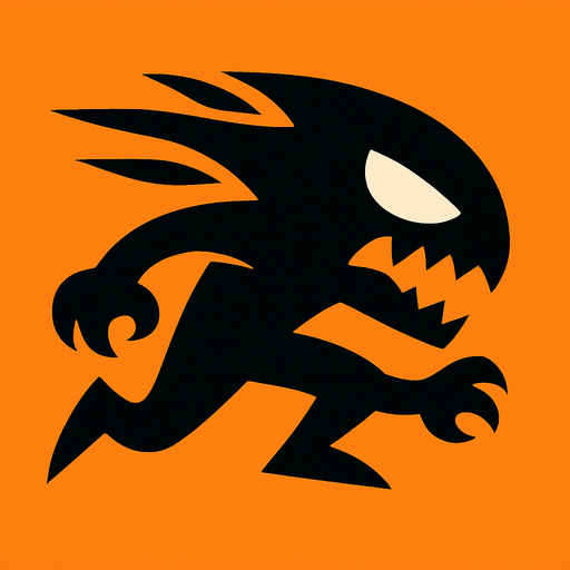 fast enemy.
In-Game asset.  2d.  High contrast.  No shadows
