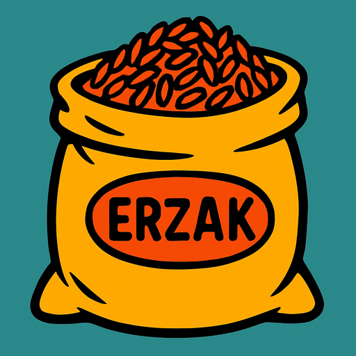 erzak.
In-Game asset.  2d.  High contrast.  No shadows