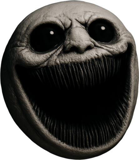 Same face in the image but 3D