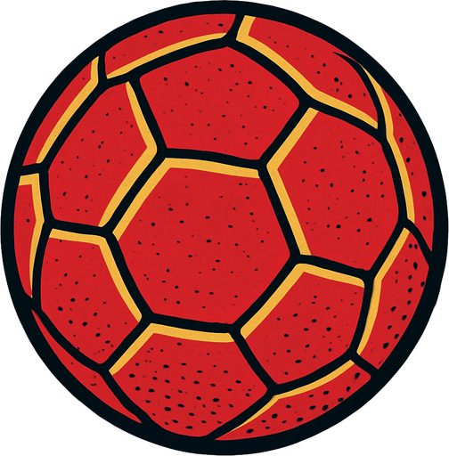 dodge ball ball.
In-Game asset.  2d.  High contrast.  No shadows