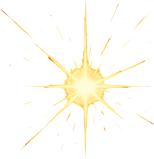 burst of light in all directions.
In-Game asset