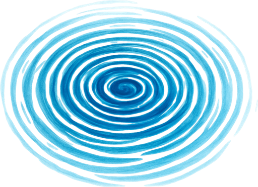 Water ripple from above.
Single Game Texture.  In-Game asset.  2d.  Blank background.  High contrast.  No shadows