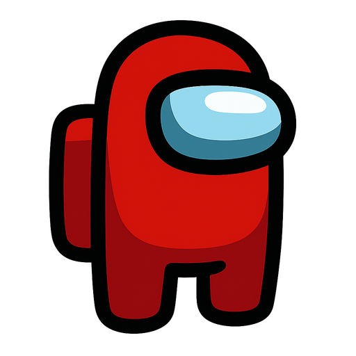 amungas memes no text one cracter.
In-Game asset.  2d.  High contrast.  No shadows