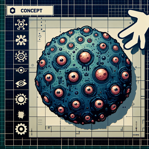 Anomaly.
Single Game Texture.  In-Game asset.  2d.  Blank background.  High contrast.  No shadows