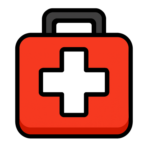 healty pack middle white plus.
In-Game asset.  2d.  High contrast.  No shadows