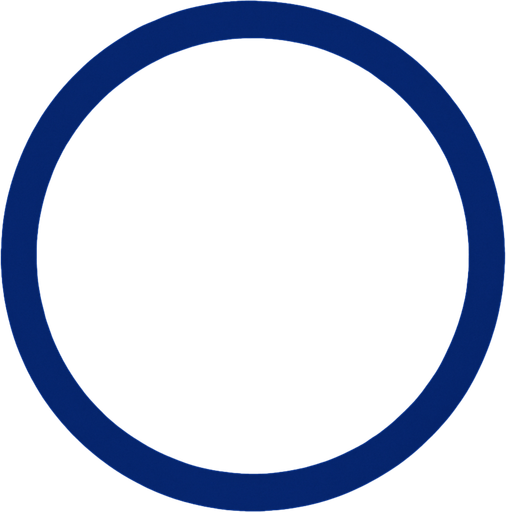 circle shape, empty inside, transparent , stroke is navy blue..
In-Game asset.  2d.  High contrast.  No shadows