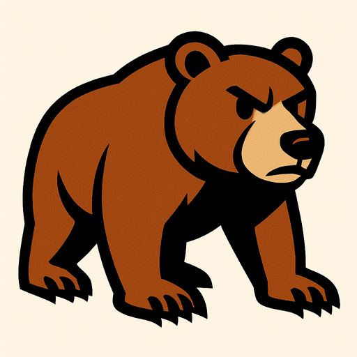 bear.
In-Game asset.  2d.  High contrast.  No shadows