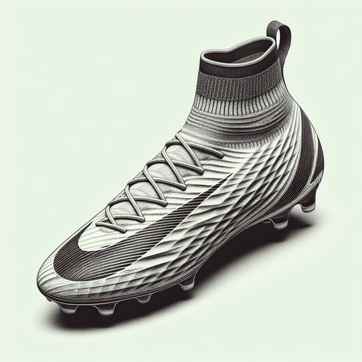 single soccer boot, Single Game Texture. In-Game asset. 2d. Blank background. High contrast. No shadows..
Single Game Texture. In-Game asset. 2d. Blank background. High contrast. No shadows.