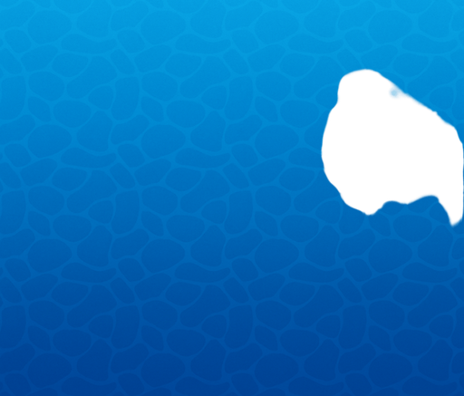 Above water background image showing gradient of light to dark blue starting at the top. Looking straight down from high above..
In-Game asset.  2d.  High contrast.  No shadows