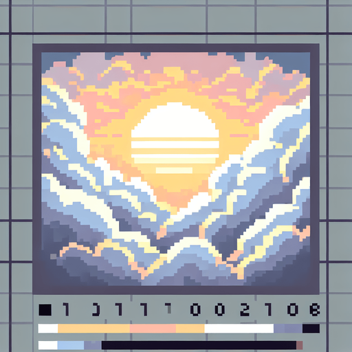 pixelart. a pale sunset cloud..
Single Game Texture. In-Game asset. 2d. Blank background. High contrast. No shadows.