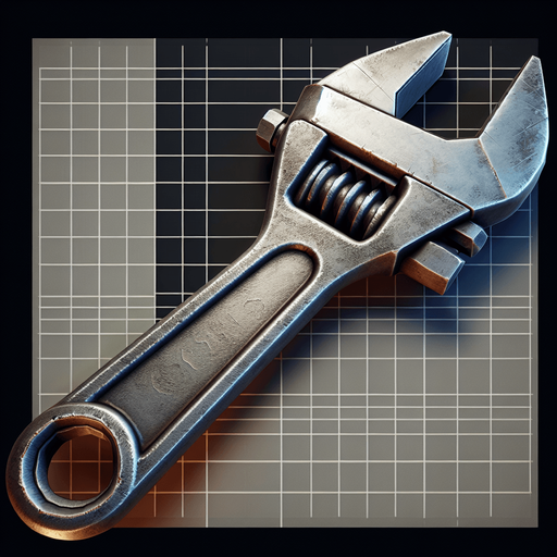 marionun ingiliz boru anahtarı aleti.
Single Game Texture.  In-Game asset.  2d.  Blank background.  High contrast.  No shadows