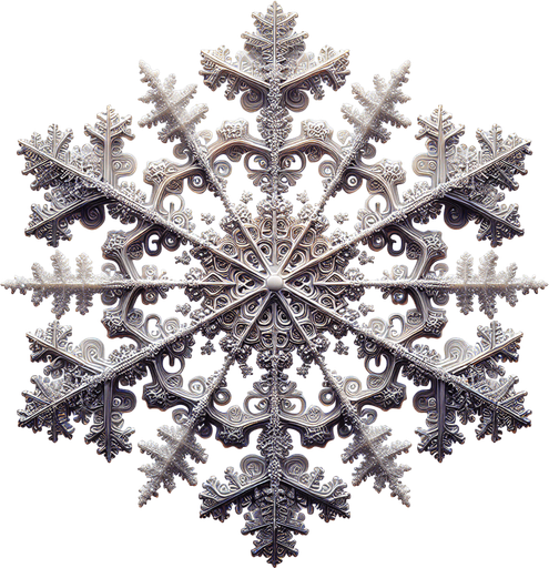 Photorealistic snowflakes.
Single Game Texture. In-Game asset. 2d. Blank background. High contrast. No shadows.